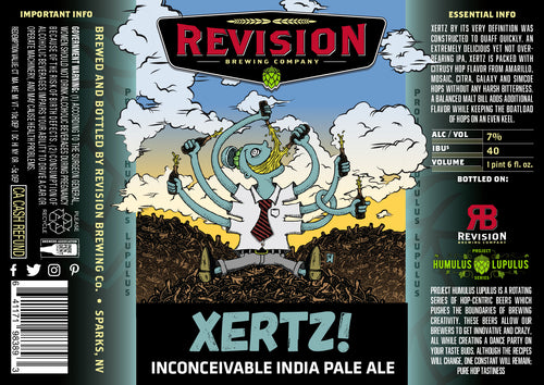 Revision XERTZ IPA 22oz