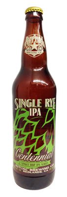Ritual Single Rye IPA 22oz