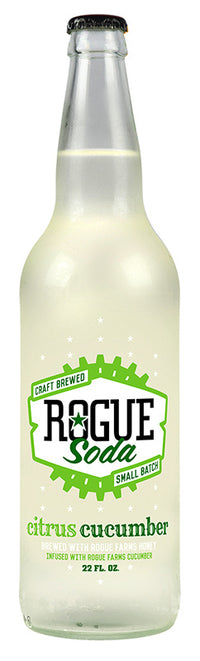 Rogue Citrus Cucumber Soda 22oz