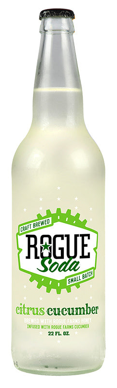 Rogue Citrus Cucumber Soda 22oz