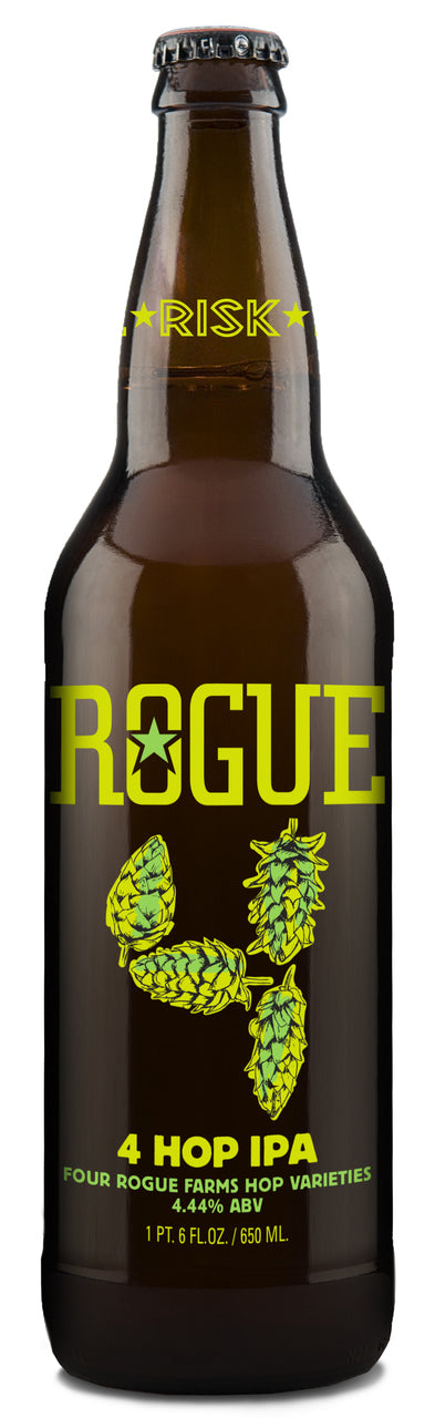 Rogue Farms 4 Hop IPA 22oz