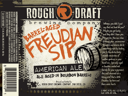 Rough Draft Freudian Sip Strong Ale 22oz