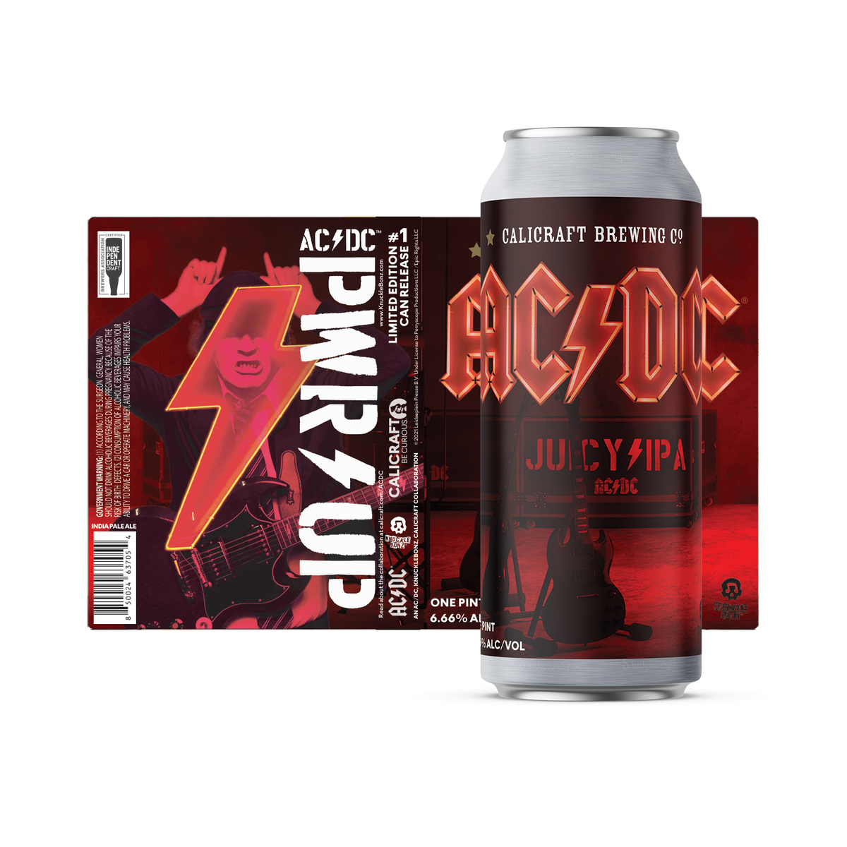 Buy Calicraft ACDC PWR UP Juicy IPA Online -Craft City