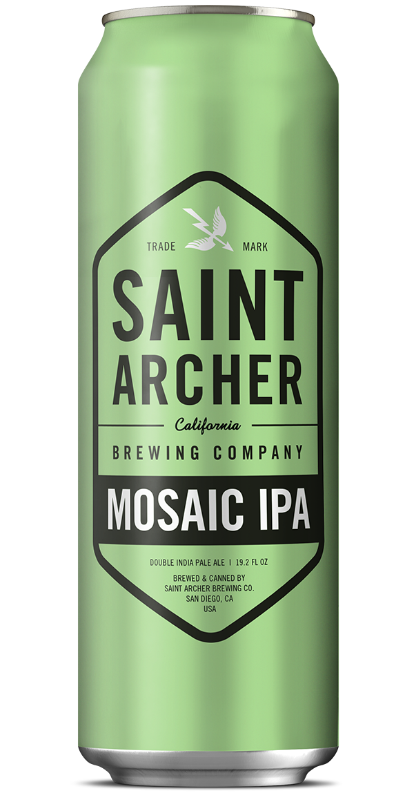 Saint Archer Mosaic Double IPA 19.2 oz can