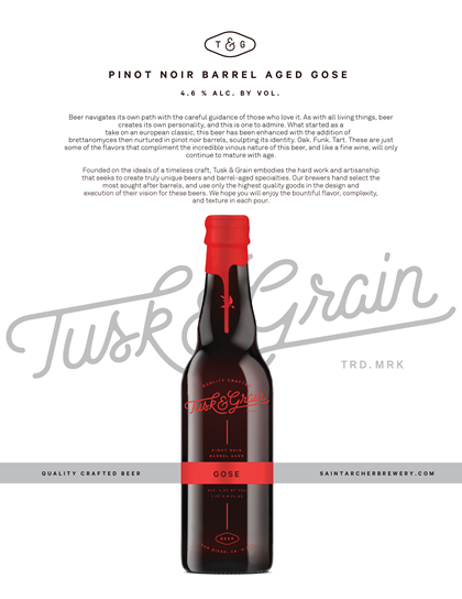 Saint Archer Tusk & Grain Gose 500ml
