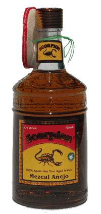 Scorpion Mezcal A‚àö¬±ejo 750ml - Mezcal
