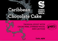 Siren and Cigar City Caribbean Chocolate Cake 12oz