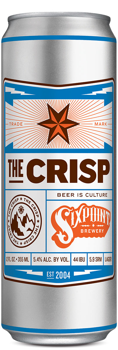 Sixpoint The Crisp Pilsner 6 pack cans