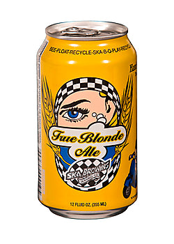 SKA True Blonde Ale 6 pack cans