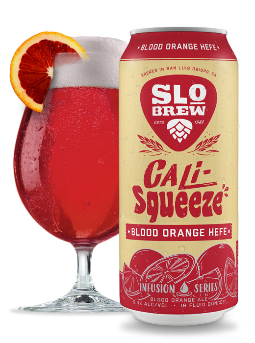 SLO Brew Cali Squeeze Blood Orange Hefe