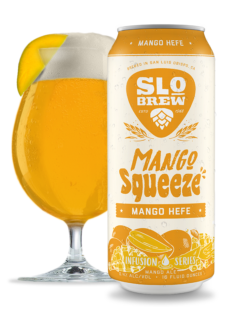 Buy SLO Brew Mango Squeeze Mango Hefe Online -Craft City