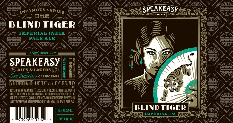 Speakeasy Blind Tiger 22oz