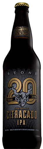 Stone 20th Anniversary Citracado IPA 22oz