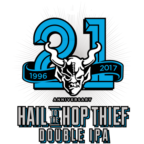 Stone 21st Anniversary Hail to the Hop Thief Double IPA 22oz
