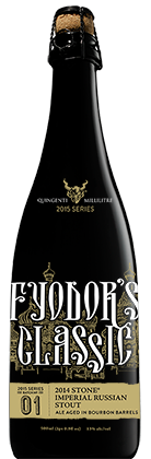 Stone Fyodors Classic 2014 Batch 3 (cellar aged for 4 years) 500ml