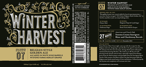 Stone Winter Harvest 2014 500ml