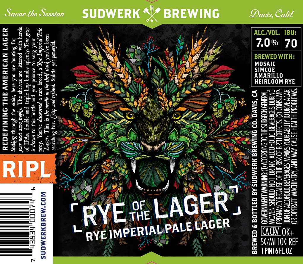 Sudwerk Rye of The Lager 22oz