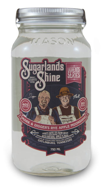 Sugarlands Mark &amp; Digger’s Rye Apple Moonshine - Moonshine
