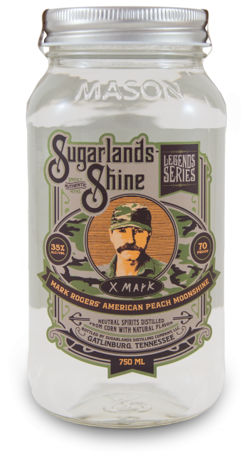Sugarlands Mark Rogers American Peach Moonshine