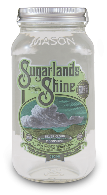 Sugarlands Silver Cloud Tennessee Sour Mash Moonshine