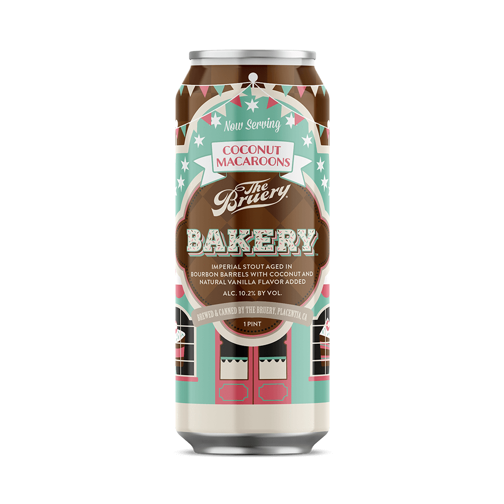 The Bruery Bakery Coconut Macaroons 16oz can