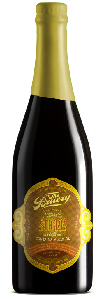The Bruery Sucre 2014 Anniversary (cellar aged for 2 years) 750ml