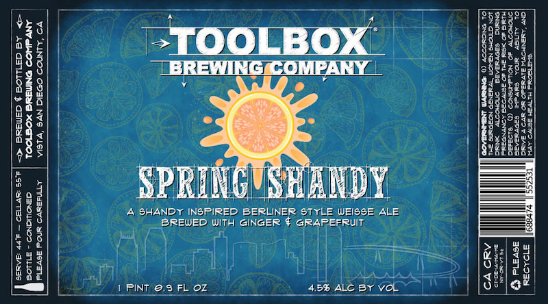 Toolbox Spring Shandy 500ml