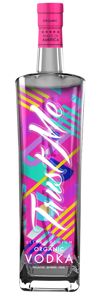 Trust Me Vodka Organic TEDDY KELLY ARTIST SERIES