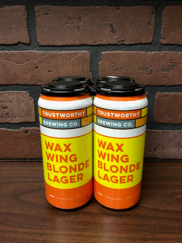 Trustworthy Wax Wing Blonde Lager