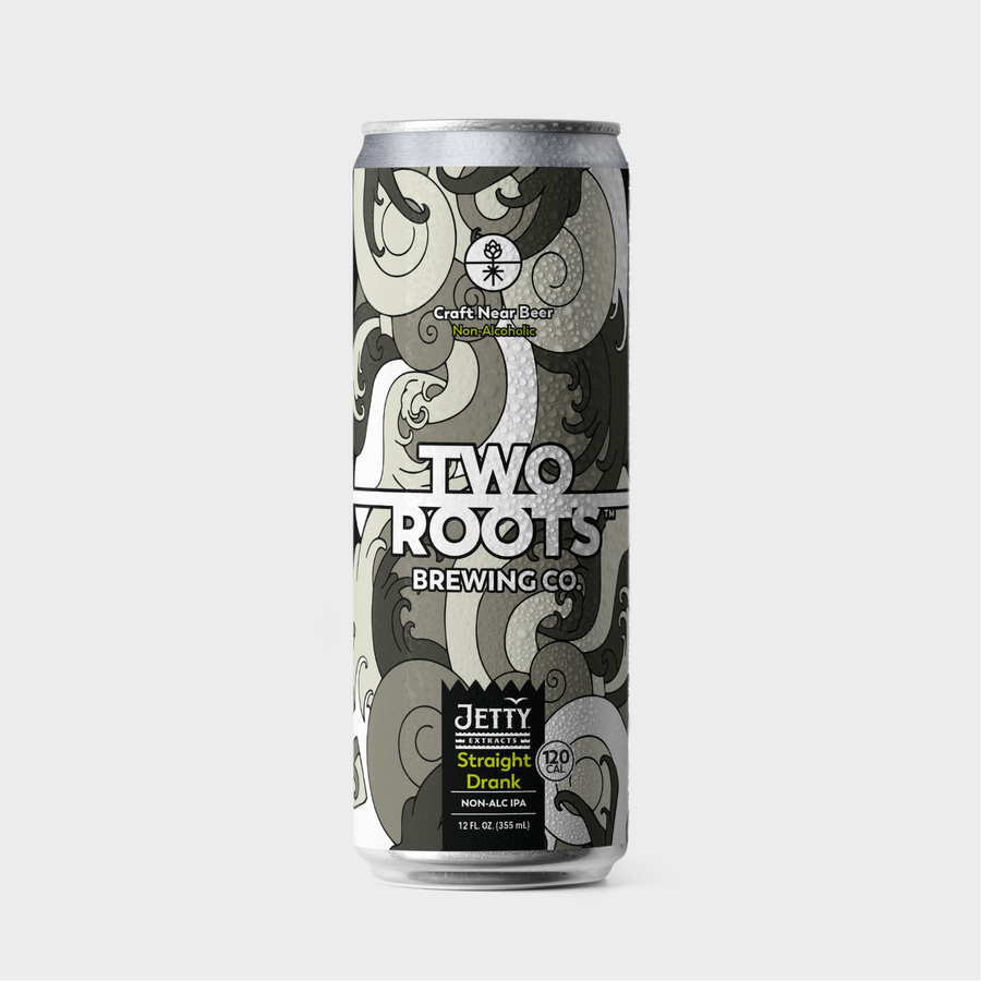 Buy Two Roots Straight Drank Terpene Infused IPA (Non-Alcoholic) Online -Craft City