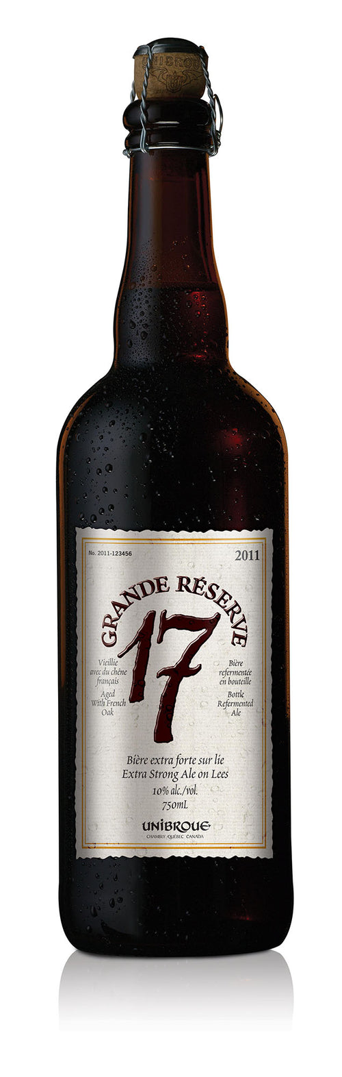 Unibroue 17 Grande R‚àö¬©serve 750ml - Unibroue
