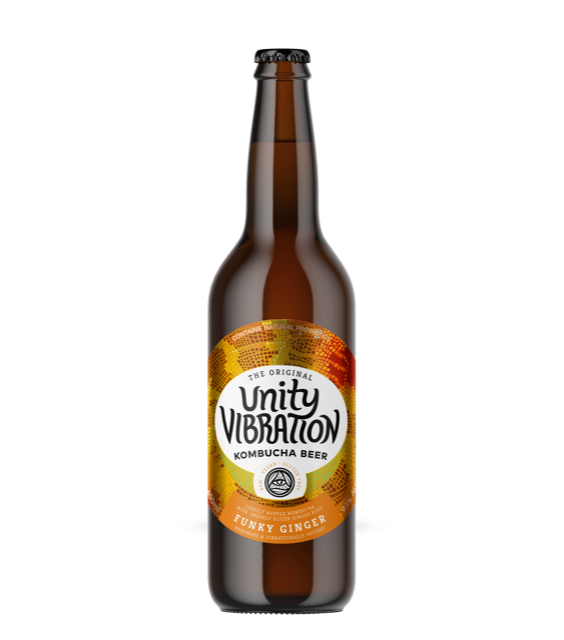 Buy Unity Vibration Kombucha Beer Funky Ginger Online -Craft City