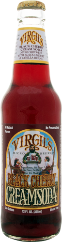 Virgil's Black Cherry Cream Soda 12oz