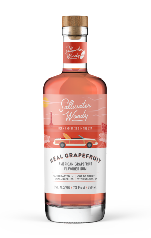 Saltwater Woody Grapefruit Rum