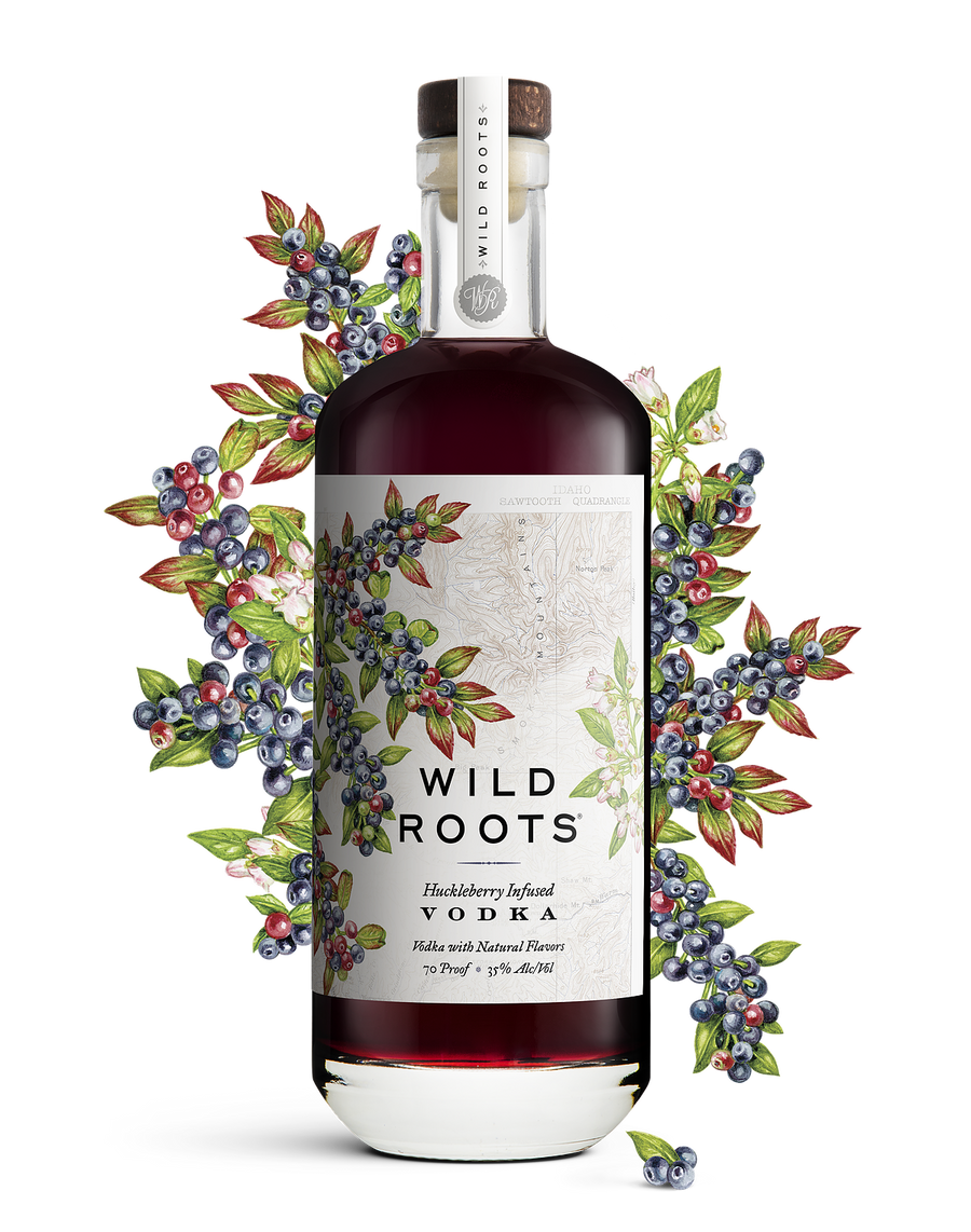 Buy Wild Roots Huckleberry Infused Vodka Online -Craft City